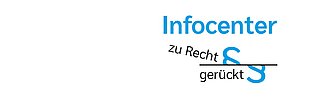 Infoveranstaltung zur Apothekenreform Schriftzug Infocenter ZuRechtGerückt